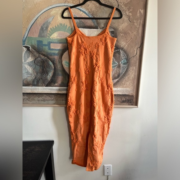Torn By Ronny Kobo SARA DRESS in Terracotta - Picture 13 of 15